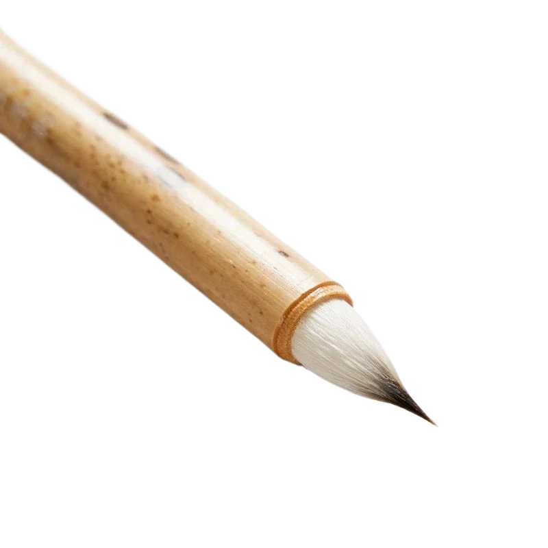 Woolen Rabbit Hair Calligraphy Brush Small Regular Script Copying Scriptures Brush Chinese Painting Freehand Brushwork Brush Pen