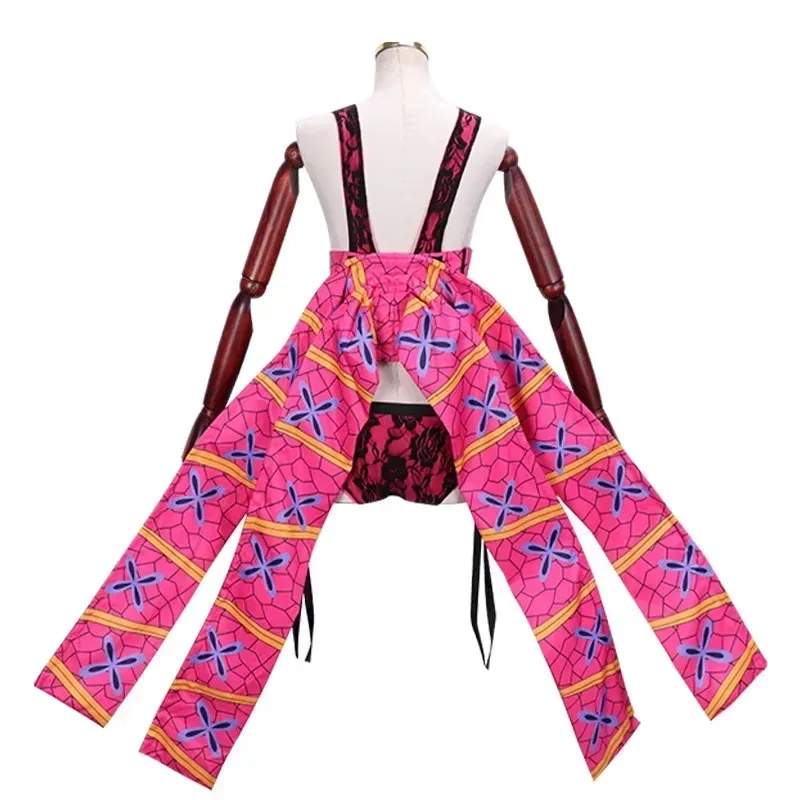 

Косплей аниме сезон 2, аниме «Убийцы демонов» Kimetsu No Yaiba Daki, карнавальный костюм, головные уборы, сексуальная униформа для девочек и женщин, Хэллоуин 72-й