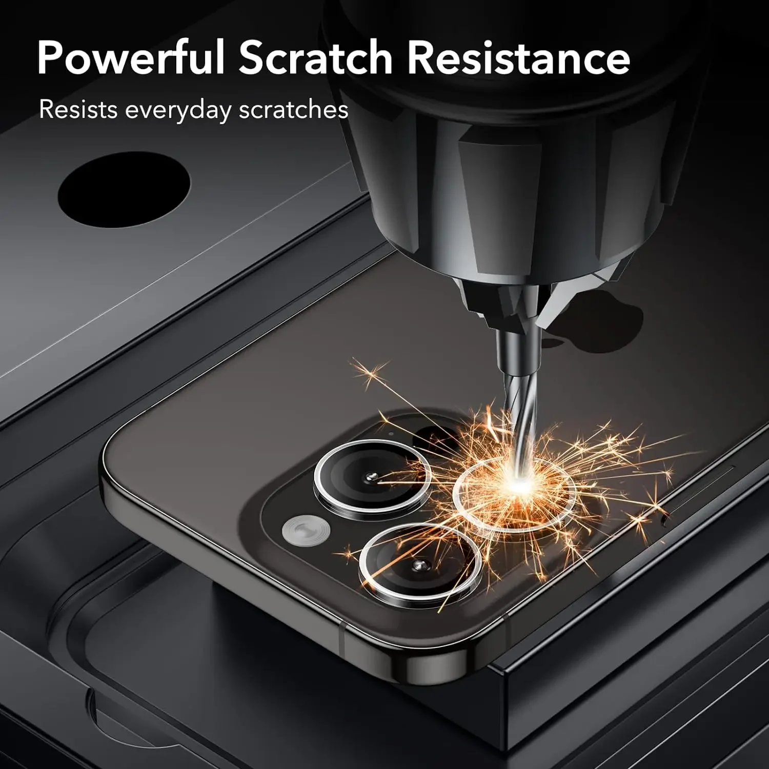 2-3 قطعة غطاء حامي عدسة الكاميرا آيفون 16 15 برو ماكس 14 زائد 15Pro 14Pro 13Pro IPhone15 طبقة حماية الملحقات