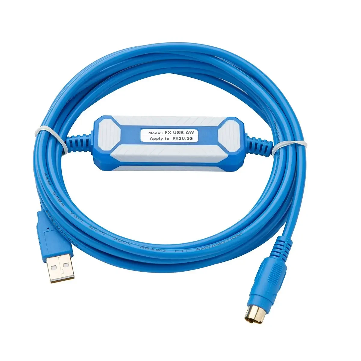 FX-USB-AW For Mitsubishi PLC Programming Cable Communication Download Cable FX3U FX3G