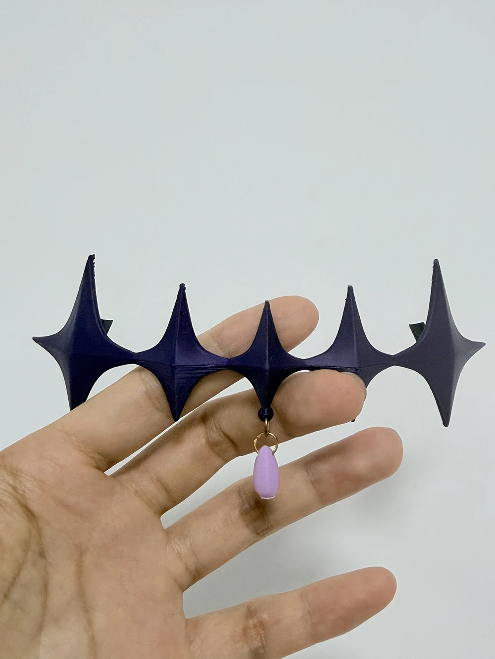 Moria Ruruka Cosplay Prop Headwear Hair Clip Accessory Cosplay Costume For Halloween Party Role Play Props Women view 4