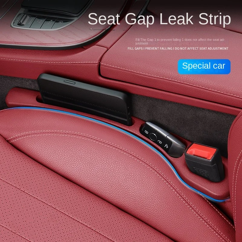 1 Pair Car Seat Gap Filling Leak-proof Dustproof Sealing Strip For Tesla Model 3 Y S X 2017 2018 2019 2020~2022 2023 Accessories