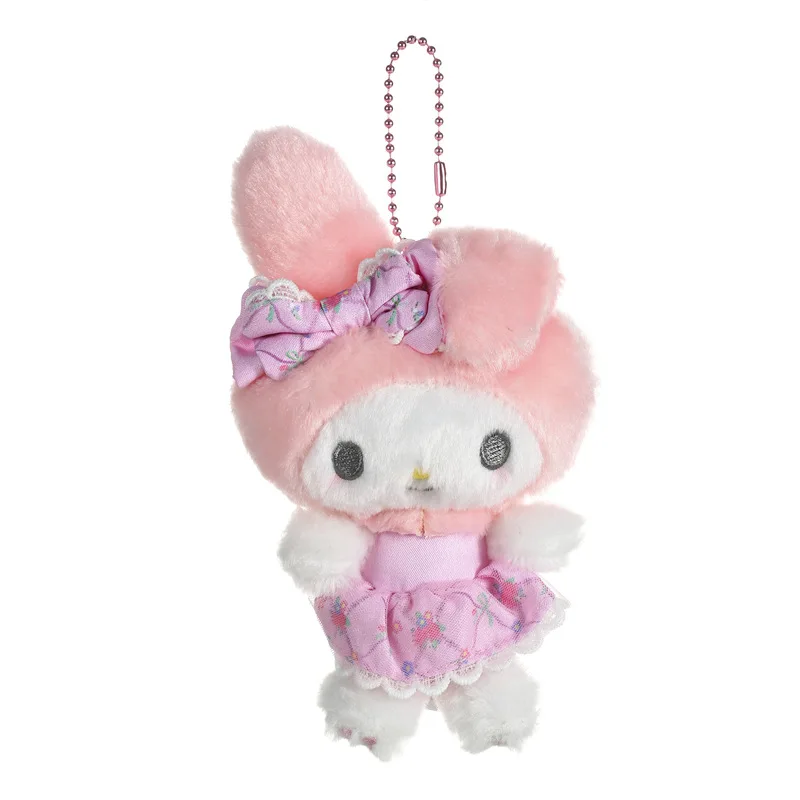 Sanrios Anime Cinnamoroll moja melodia Kuromi HelloKittys Pochacco kreskówka śliczna pluszowa lalka zawieszka pluszowa zabawka brelok na prezent