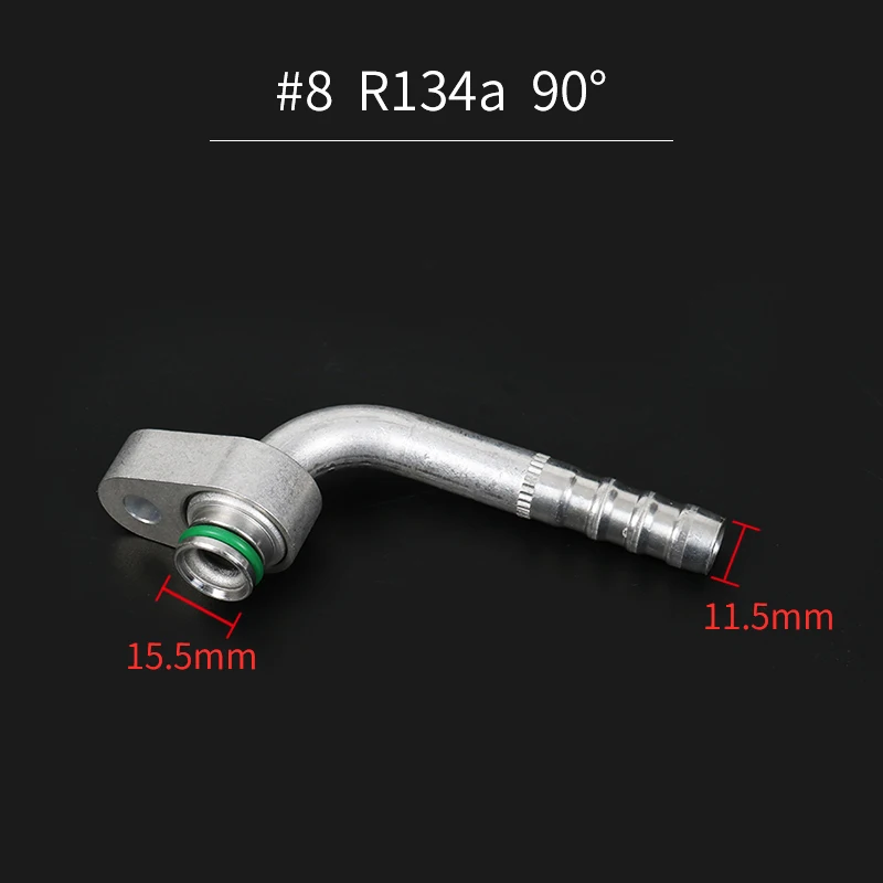 Automotive Air Conditioning Hose Aluminum Fitting movable pressure plate R134a connector Car A/C Repair Parts