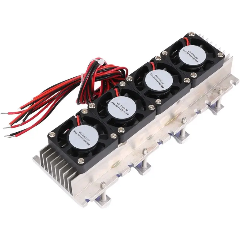 M04K 288W Thermoelectric Peltier Refrigeration Cooler DC12V Semiconductor Air Conditioner Cooling System DIY Kit