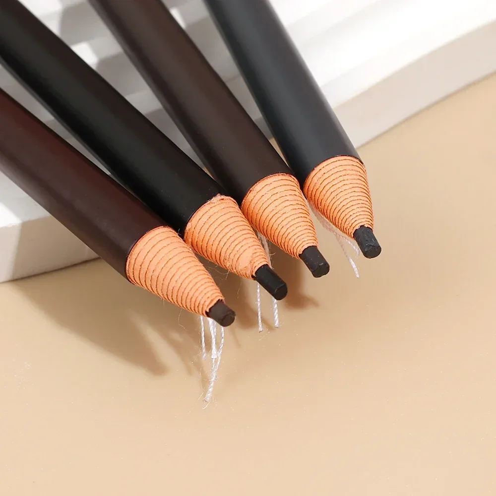 Waterproof Eyebrow Pen with Brushes Matte Natural Lasting Non-caking Eyebrow Pencil Outlining Wild Brow Korean Makeup Cosmetics