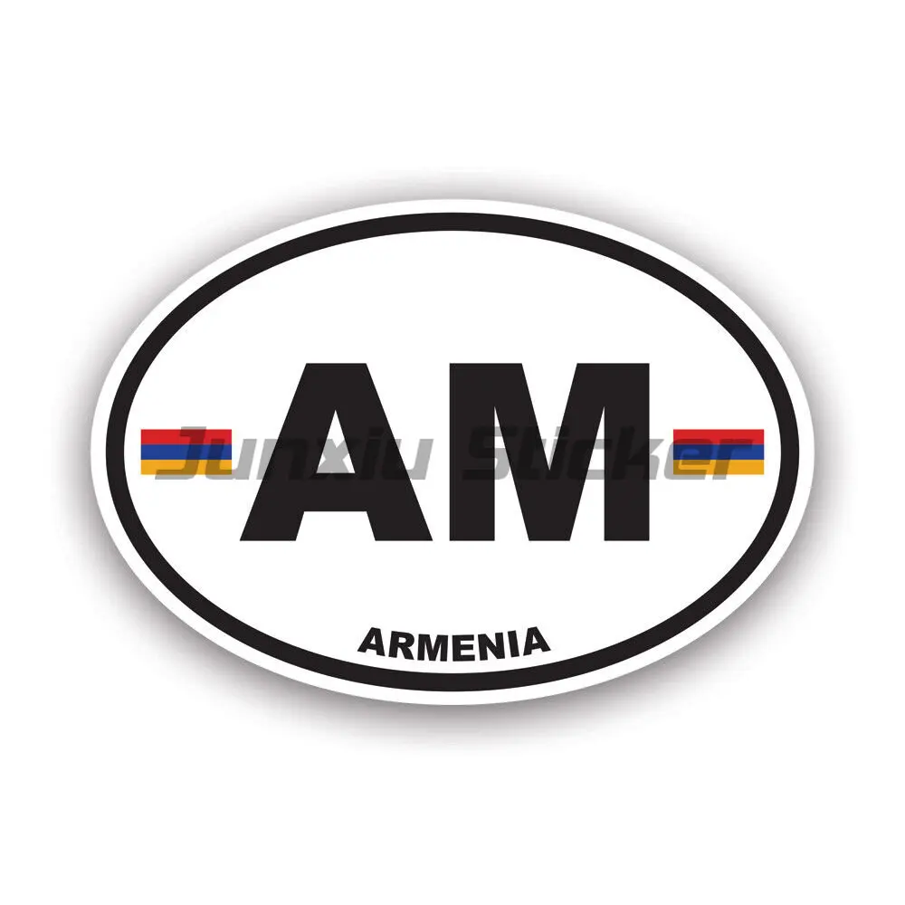 Armenia ARM AM National Flag Car Sticker Car Stickers Decorate Cars, Rooms, Wardrobes, Desks,Computer Decal