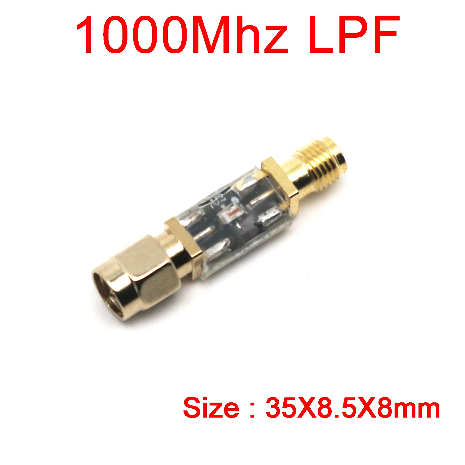 RF-Tiefpassfilter LPF 30Mhz/100Mhz/200Mhz/500Mhz/800Mhz/1000Mhz/1200Mhz/1400Mhz/2000Mhz/2400Mhz Signal Radiofrequenz LC