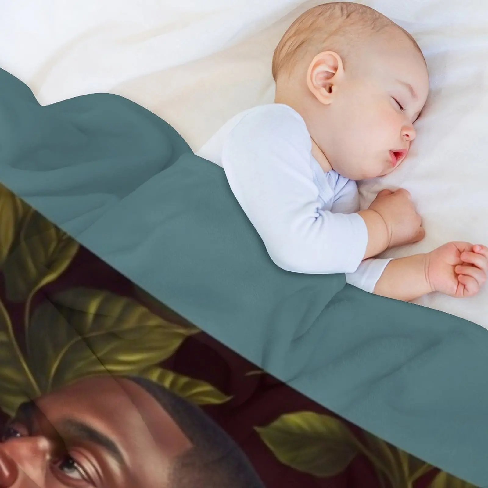 ارتفاع الملوك Kehinde Wileys البصري رمي بطانية السرير منقوشة الزخارف الصيف موضة الأرائك البطانيات