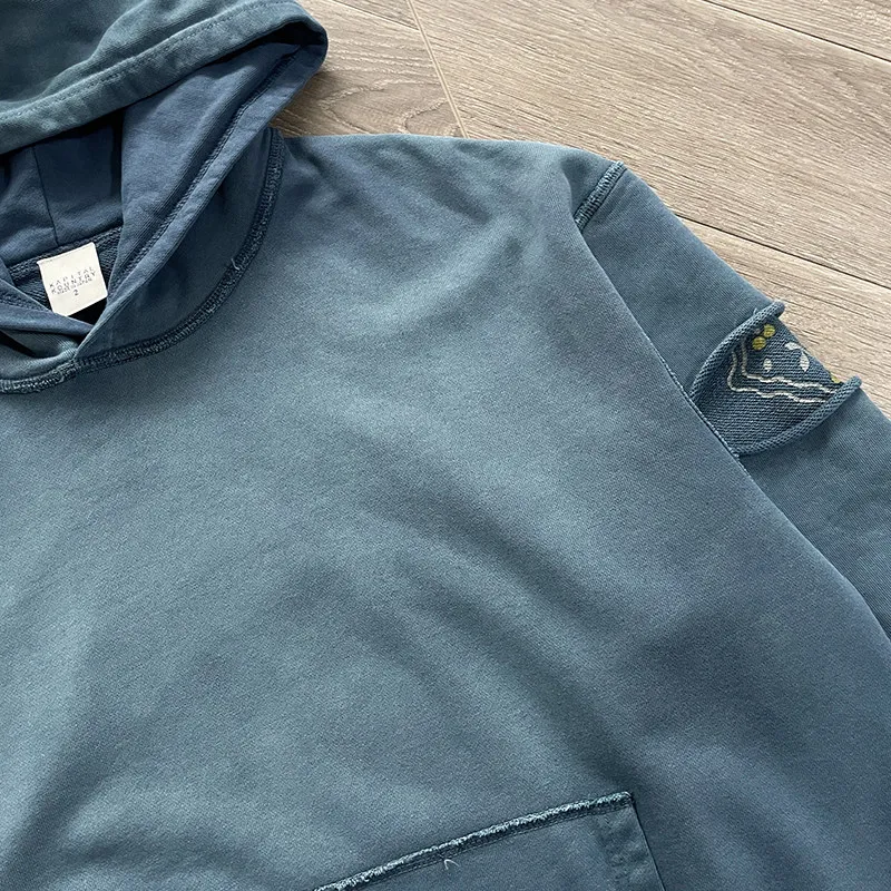 Kapital Kountry Smilie Patch Reversible Hoodies
