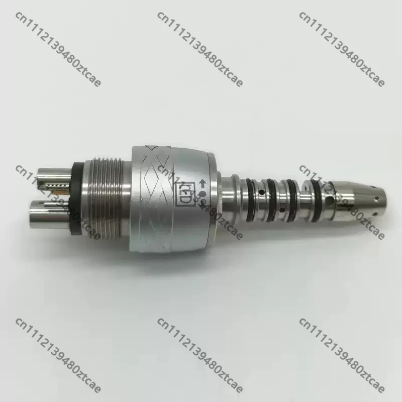 Hole LED Fiber Optic Quick Coupling Connector Universal Quick Change Adapter For High Speed Handpiece Replacement Accessory