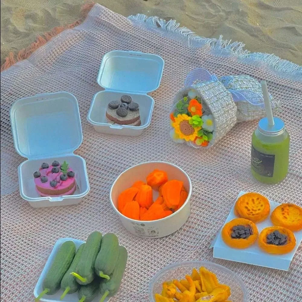 

Large Size Outdoor Picnic Mat 180x130CM Linen Tablecloth with Tassel Solid Color Portable Camping Ground Cloth Grassland