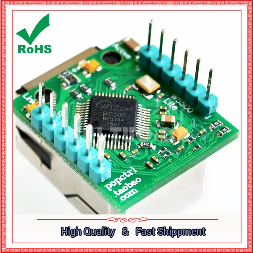 Módulo W5500, Módulo Ethernet  - Ethernet Module W5500 reseña y precio