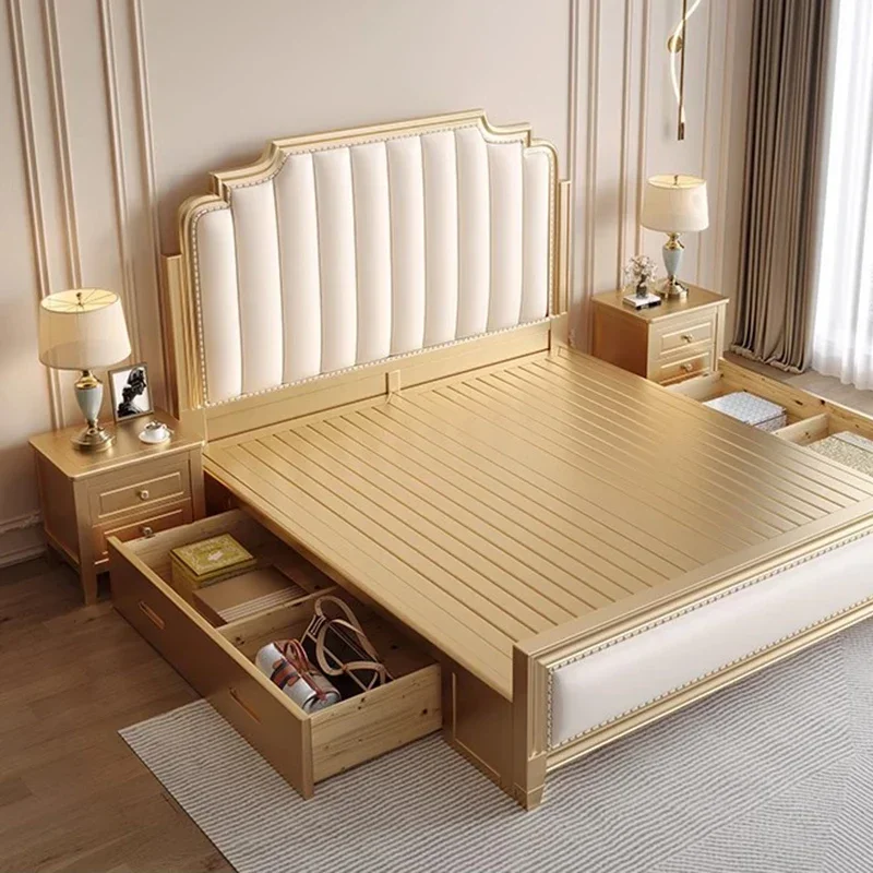 Bedroom Luxury Bed Modern Sofa Headboards Human Dog Simple Massage Bed European Design Sleeping Muebles Lounge Suite Furniture