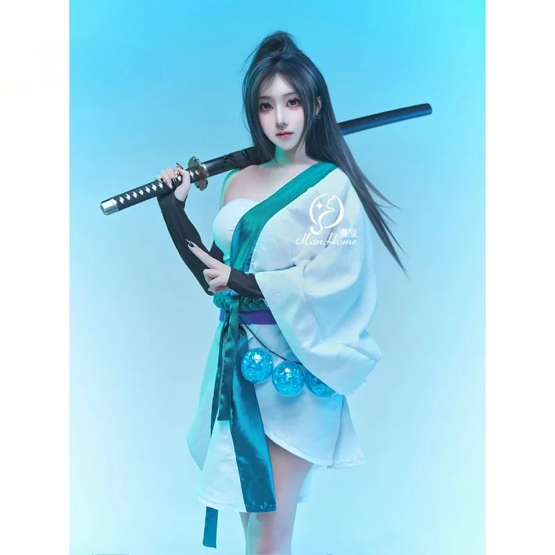 

Игра VALORANT Sage Косплей Костюм Хэллоуин Карнавал Китайский стиль Hanfu Платье Пояс Опора Аксессуары Мужчины Женщины Модная Униформа