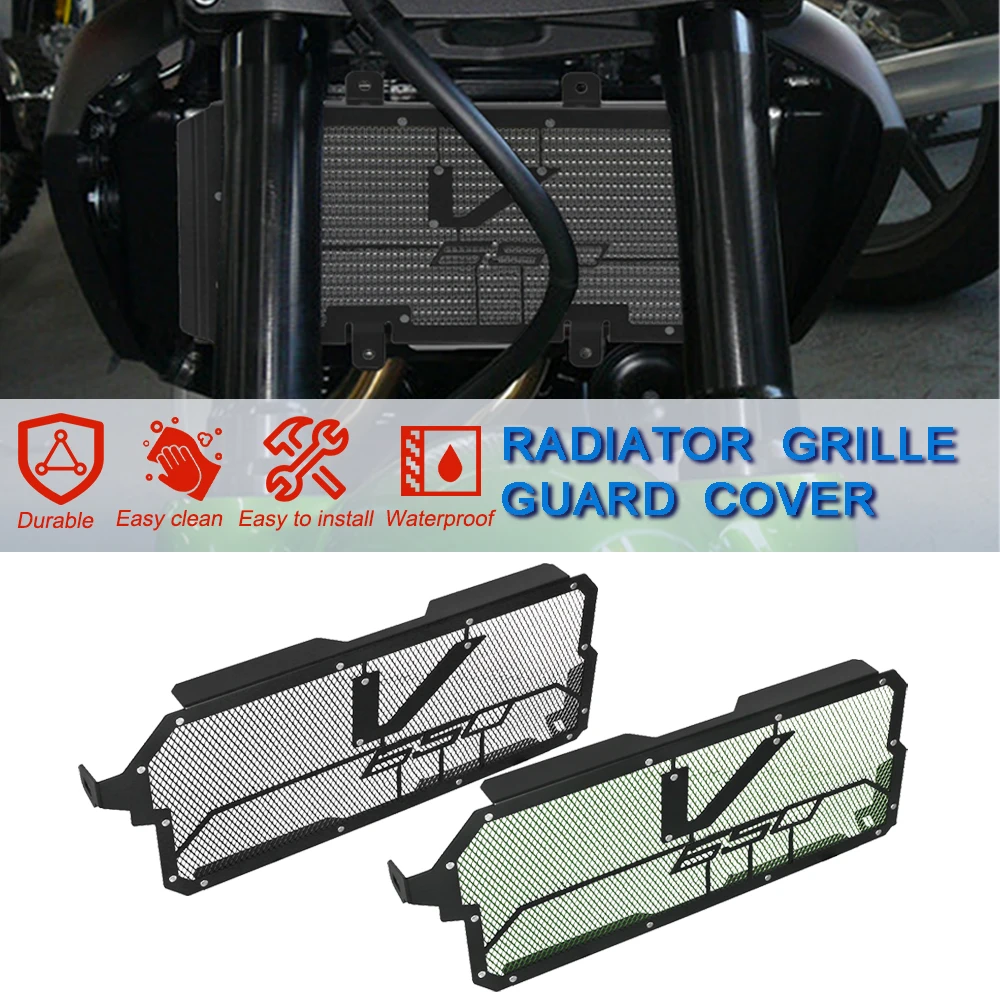 

Radiator Grill Guard Grille Protector Cover For Kawasaki Versys 650 Versys650 2015-2024 2023 2022 2021 Motorcycle Accessories