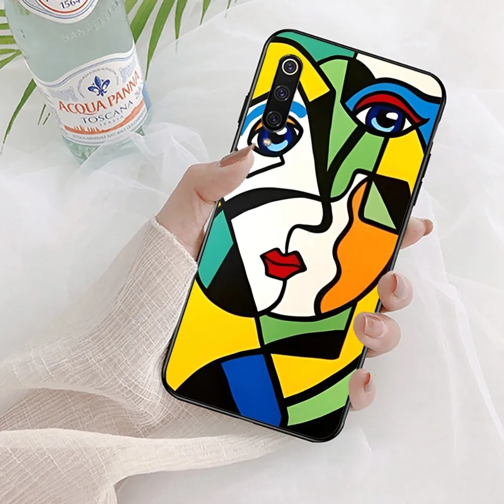 Picasso abstract Art Phone Case For Xiaomi Mi 5X 8 9 10 11 12 lite pro 10T PocoX3pro PocoM3 Note 10 pro lite