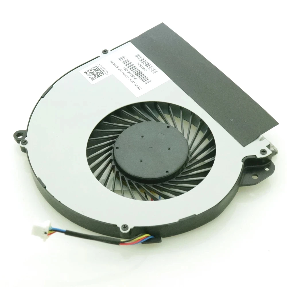 NEW DFS200405050T DC5V 0.50A 4wire 4pin Fan For HP NoteBook 17.3 17-BS 17-AK 926724-001 CPU Cooler Fan