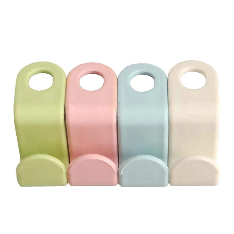 10pcs New Clothes Hanger Connection Hook Home Clothes Hanger Link Buckle Thickened Plastic Stackable Clothes Hanger Link Hook