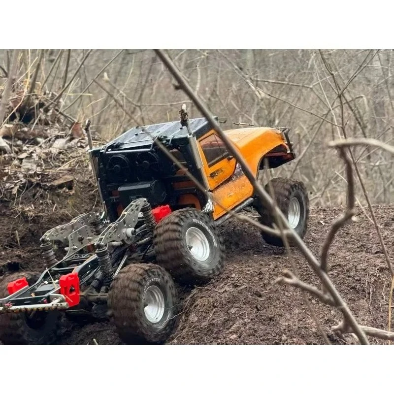 Progressive Rocker Suspension For 1/8 Scale CROSSRC EMO XL XL3  RC Crawler Metal Upgrade Parts for Non-Destructive Installation