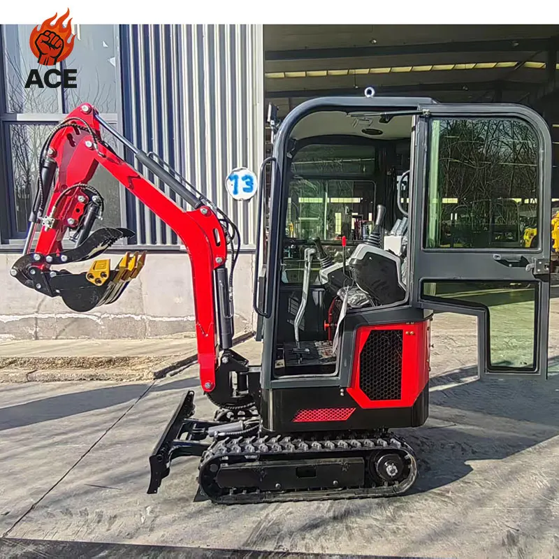 

Customized Mini Excavator Free Shipping Mini Bagger Small Digger Kubota Engine 1ton Mini Excavator Chinese Excavators For Sale