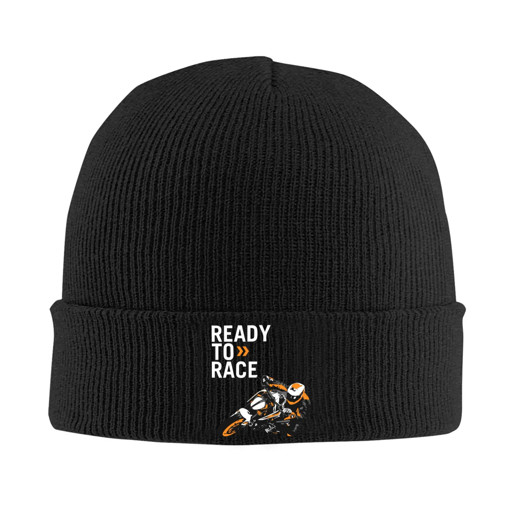 Custom Ready To Race Bonnet Hats  Fashion Knit Hat Autumn Winter Warm Motorbike Racing Enduro Skullies Beanies Caps