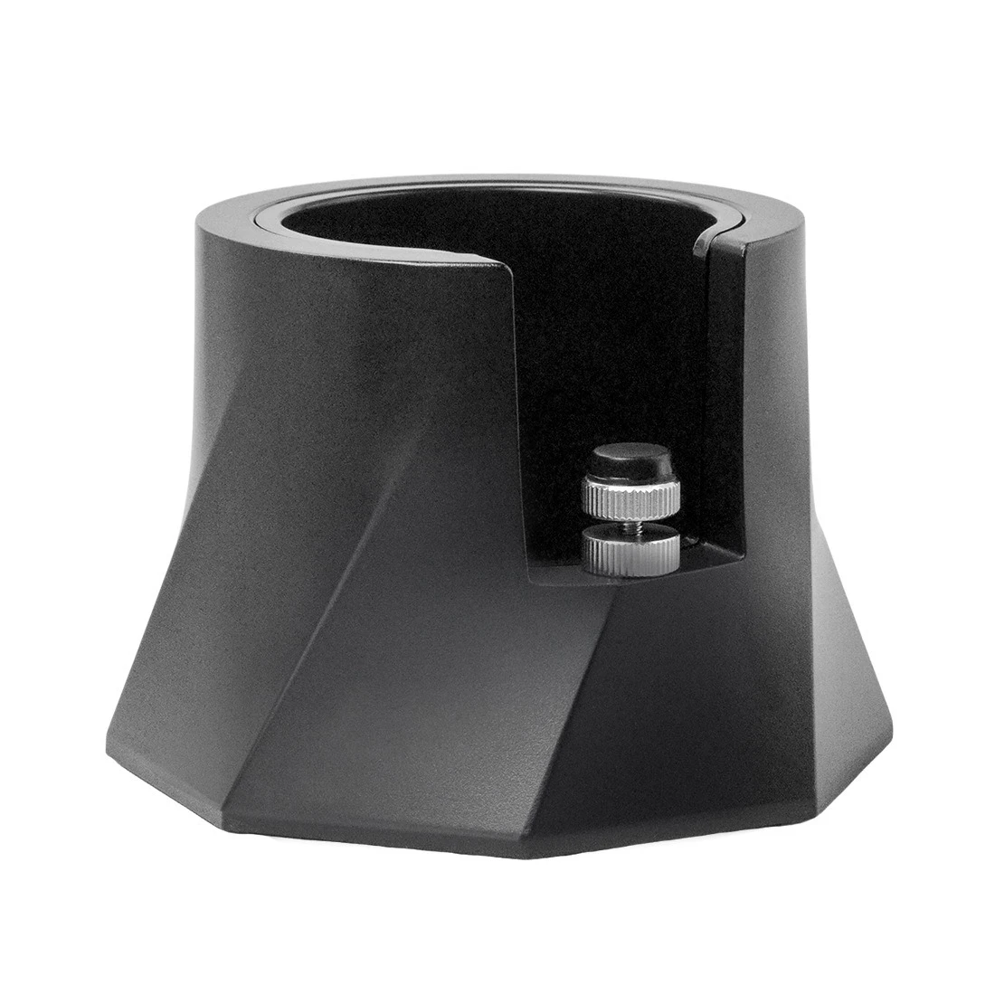 New spiral black powder pressing base Italian coffee machine handle storage seat height adjustable bottom non-slip