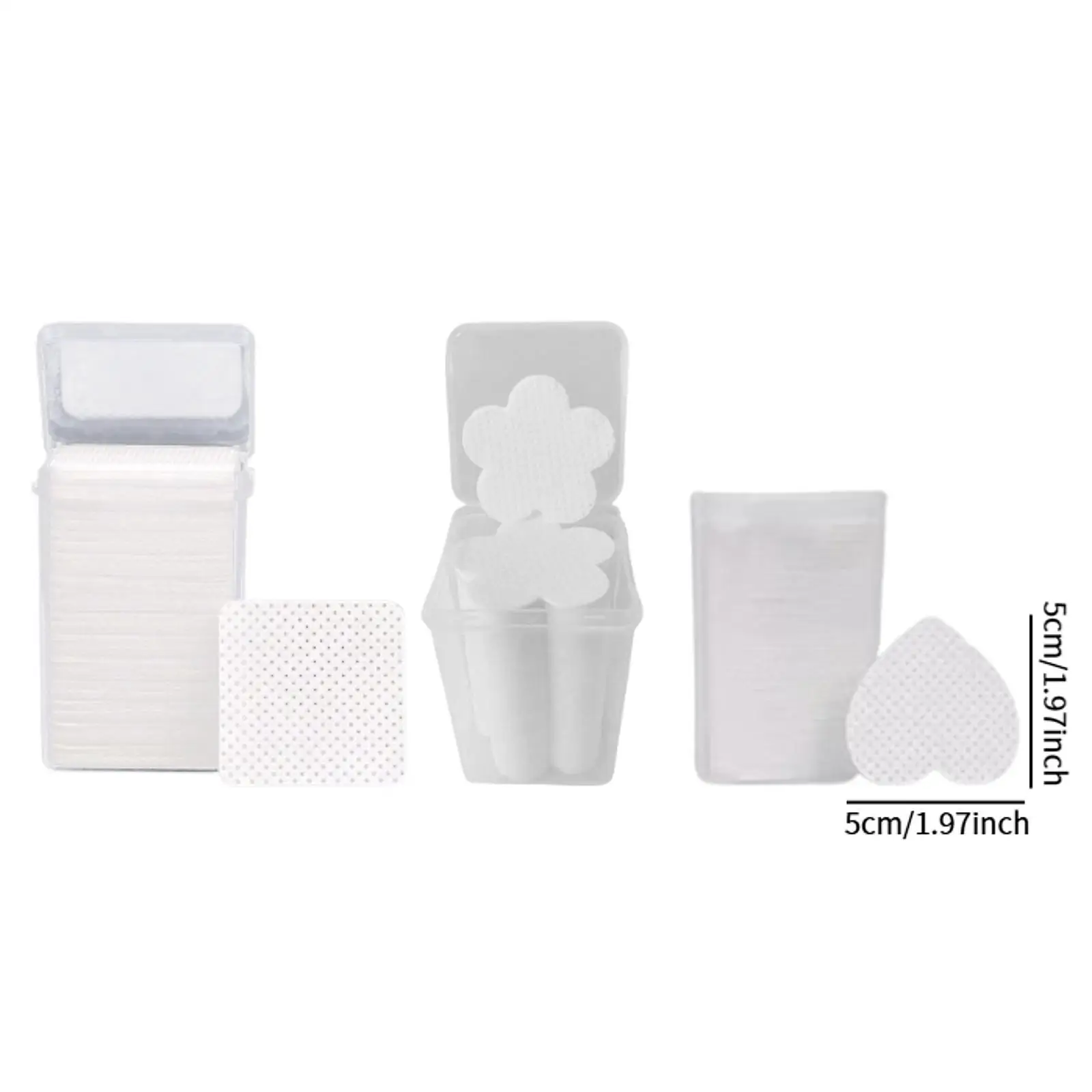 600 cuscinetti assorbenti per unghie per progetti di bellezza fai-da-te per extension ciglia