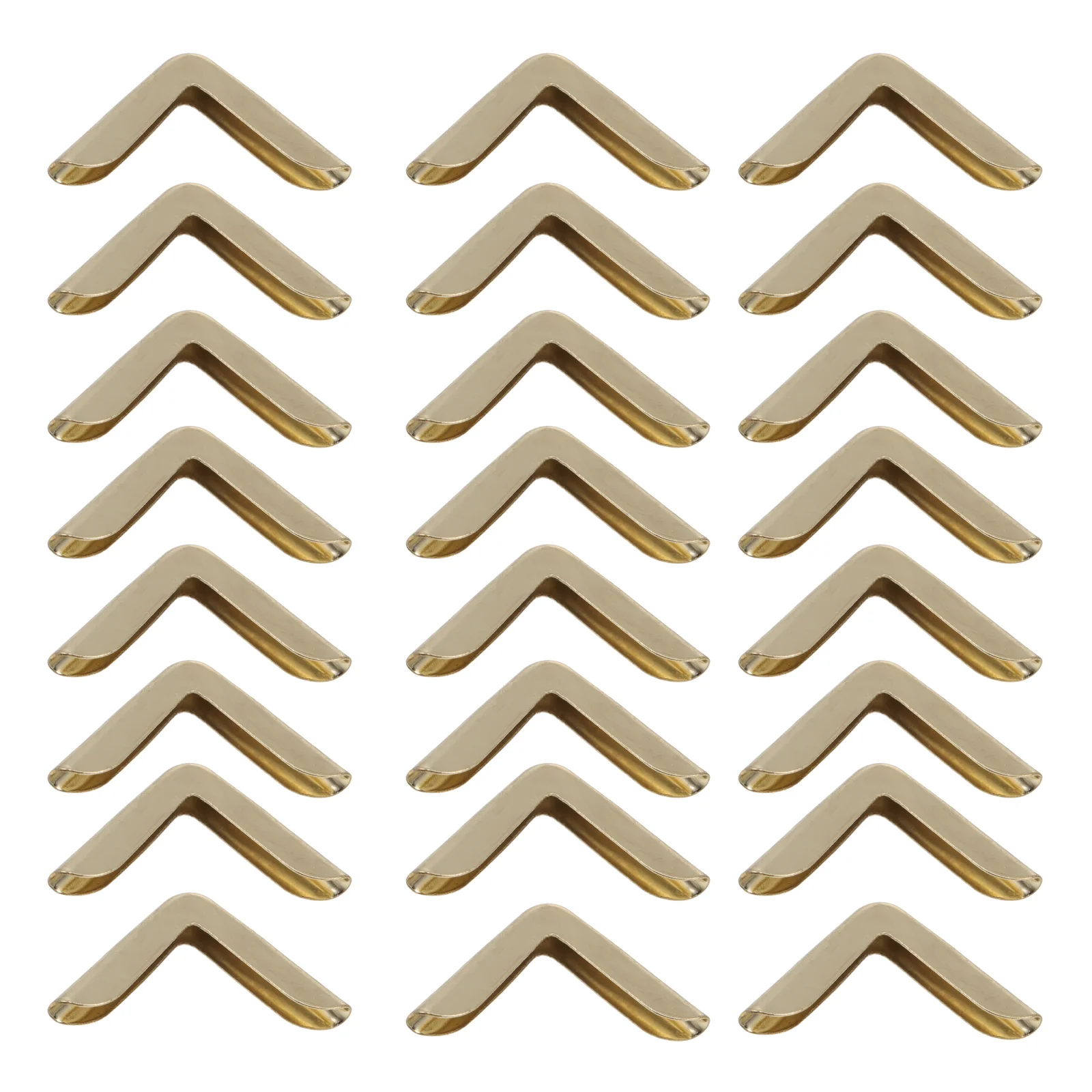 

50 Pcs Corner Guard Vintage Book Decor Cover Protective Metal Protector Notebook Photo Album