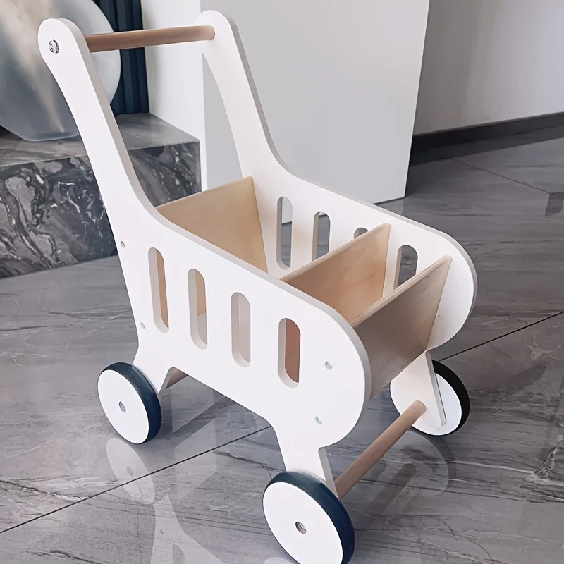 

Youngsters's Stroller Youngsters Walker Educational Toy Shopping Cart for Girls and Boys Family Youngsters Standing Learning
