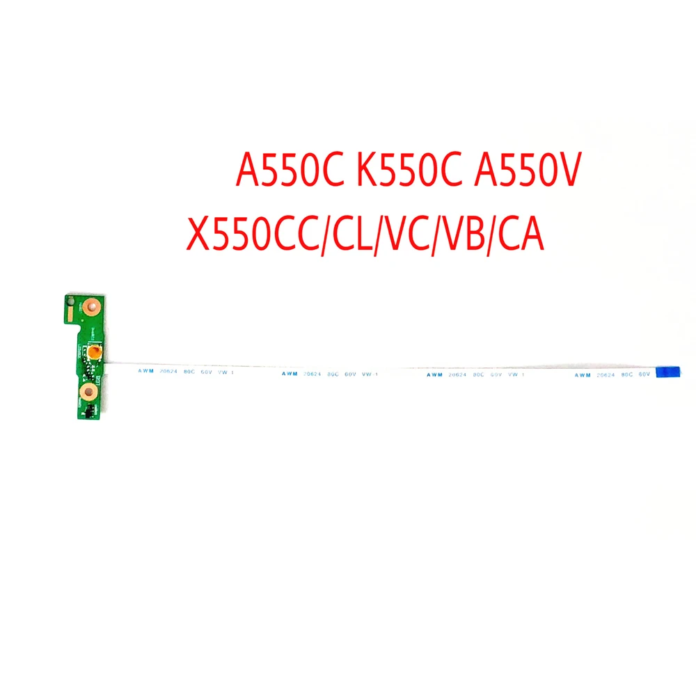 Новая панель кнопки питания с кабелем для Asus A550C K550C A550V X550CC/CL/VC/VB/CA K550J A550J FX50J W50J X550JX