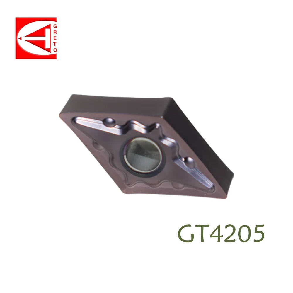 Imagem -03 - Greto-carboneto Cimentado Corte Torneamento Ferramenta para o Corte do Metal Dnmg110404-mm Dnmg110408-mm Gt4202 Gt4205 Dnmg1104 Dnmg 110408 mm