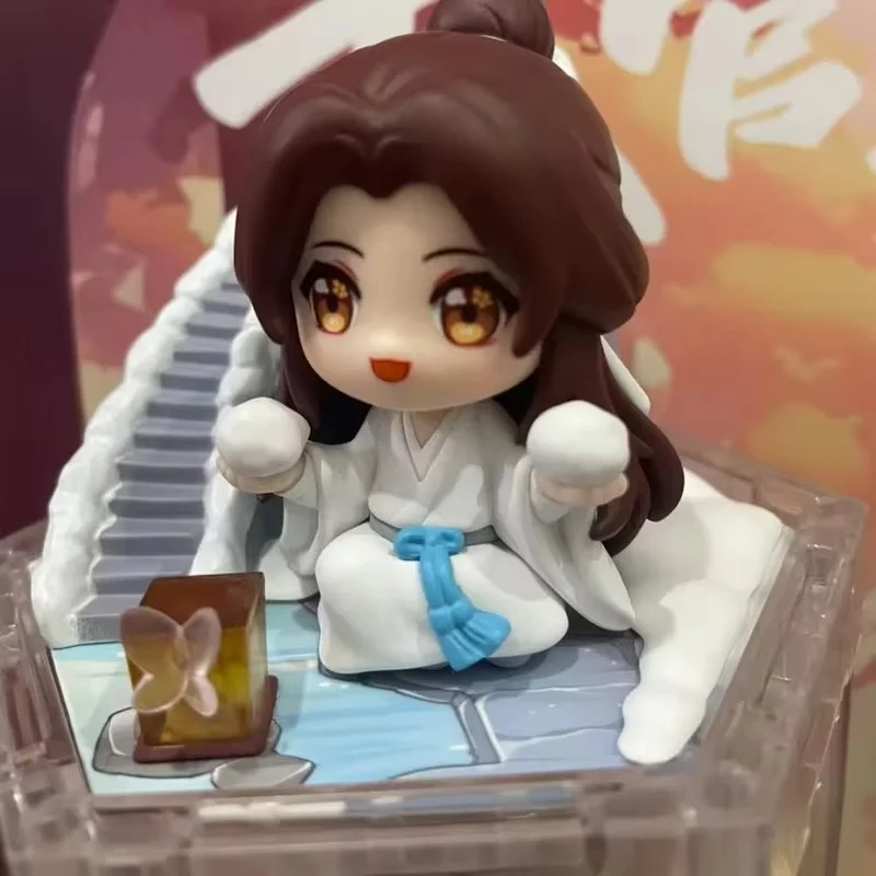 Mystery Box Heaven Official Four Season Blessing Blind Box Xie Lian Hua Cheng Action Figure Anime Figurine Doll Toy Decor Gifts