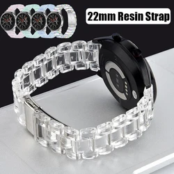 22mm Resin Strap For Amazfit GTR 4 3 3Pro 2 GTR 47mm Xiaomi Mi Watch Color Honor Magic Watch 2 GS Pro Huawei Watch 4 3 GT3 GT2E