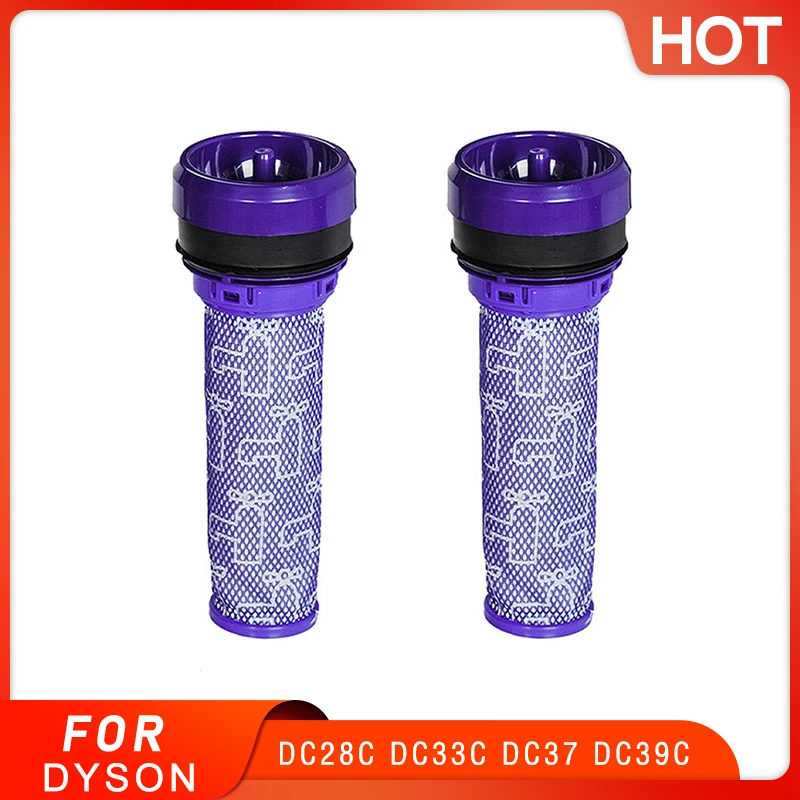 For Dyson DC28c DC33c DC37 DC39c DC41c DC53 Vacuum Cleaner Washable Pre-Filter Air Filters Spare Parts Accessories