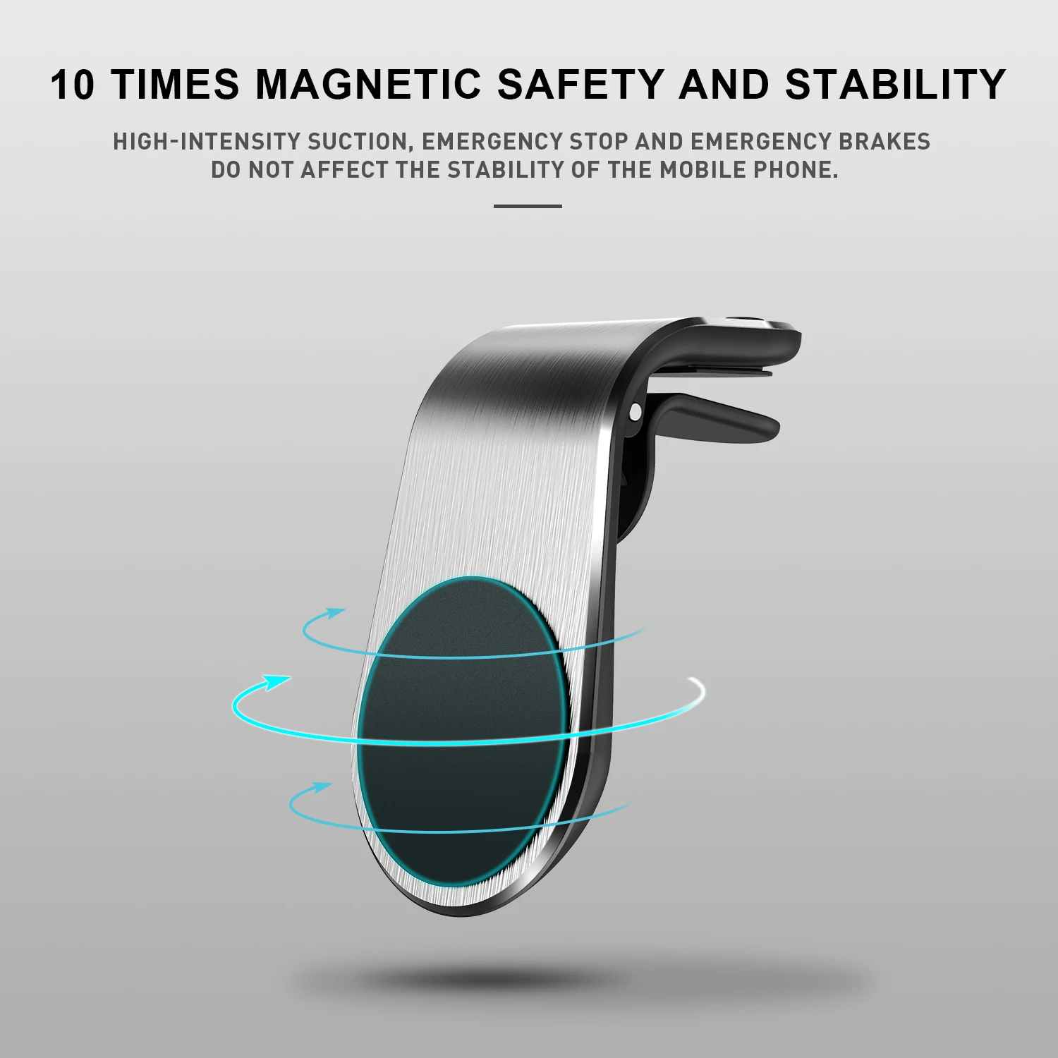 Universal Magnetic Car Phone Holder Clip Mount Car Stand For iPhone 15 14 Pro Max Samsung Mi Huawei Mounted Car Magnet Sticker