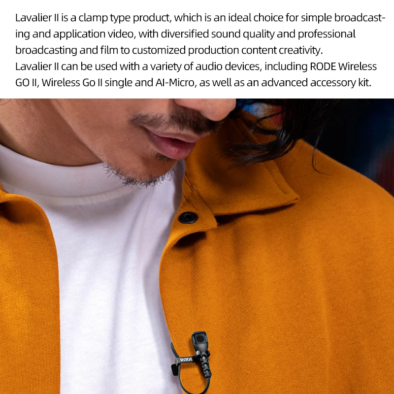 Cưỡi Ngựa Cưỡi LAVALIER Cài II Có Dây Chuyên Nghiệp Lavalier Cho Không Dây Đi II Micro Không Dây Cho Âm Thanh Điện Thoại Thông Minh