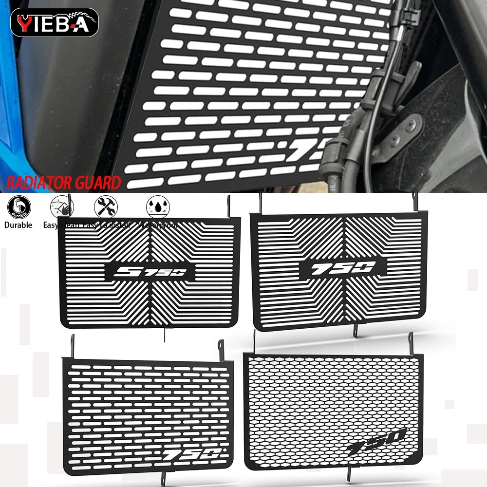 For Suzuki GSR750 GSX-S750 GSX-S750Z GSX GSX-S 750/750Z 2010-2025 GSR 750 Motorcycle Radiator Grille Guard Cover Protector Grill