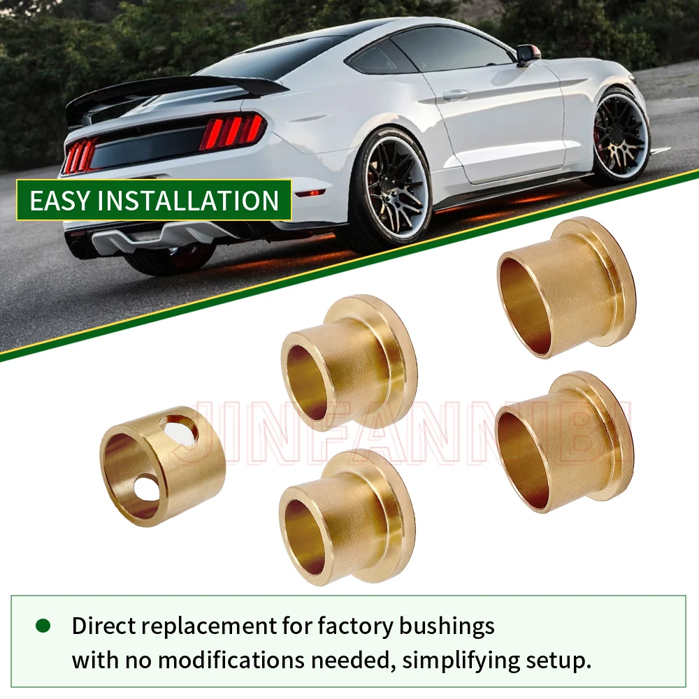 

Remote Shifter Bronze Bushing Kit For Ford Mustang T5 TR3650 5 Speed 2005 2006 2007 2008 2009 2010