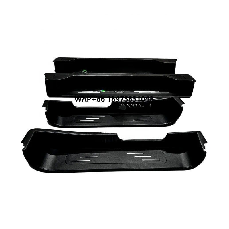 

New Full Black Edition LED Welcome Door Pedal May-bach Style for W447 V Class Metris Vito Door Pedal Step