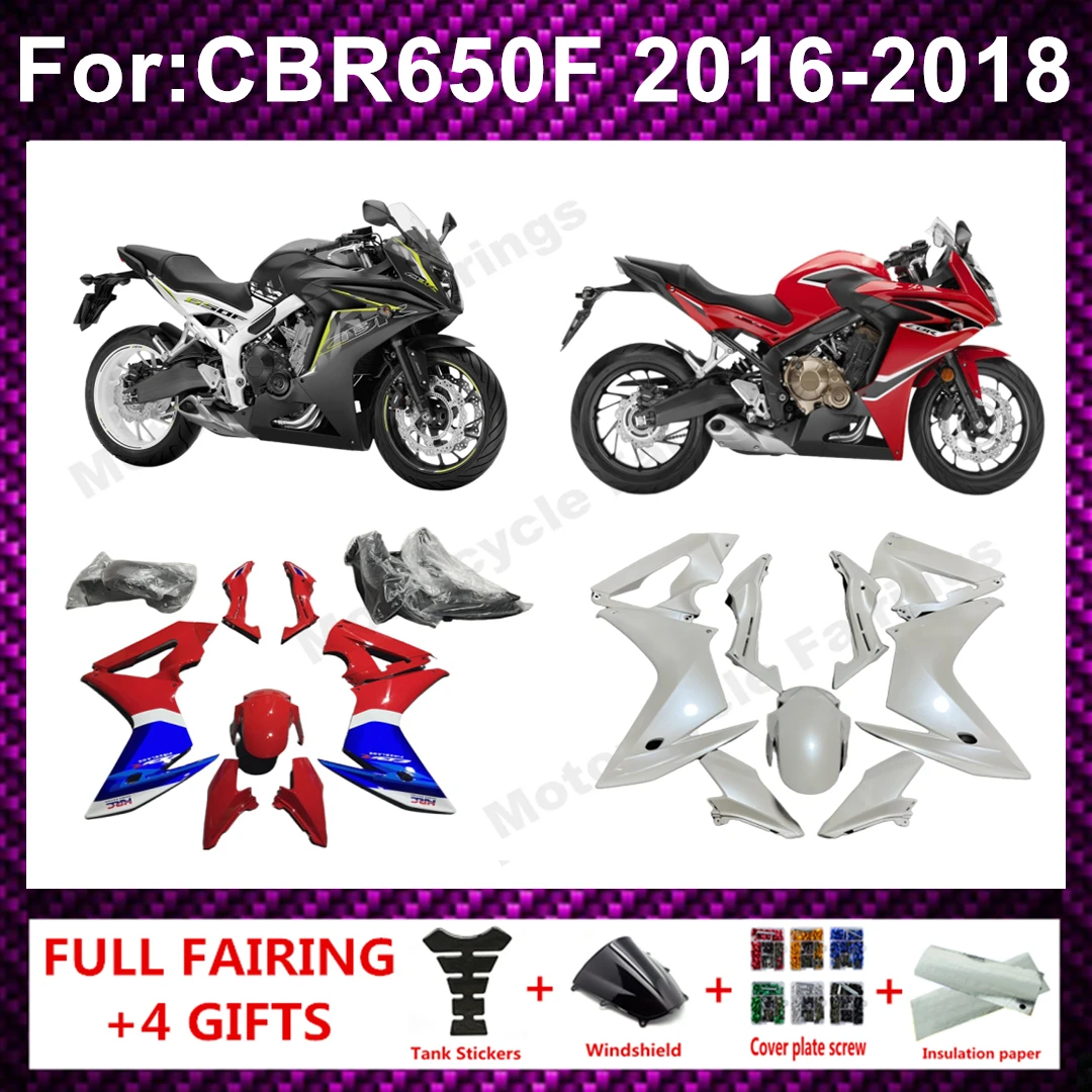 NEW ABS Fairings Kits Fit For HONDA CB500F 16 17 18 CB 500F CB500 F 2016 2017 2018 Bodywork full Fairing kit ZXMT