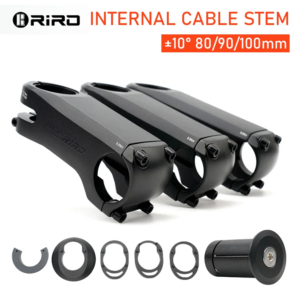 

Внутренний трос выноса велосипеда RIRO, скрытый вынос руля шоссейного велосипеда 28,6 31,8 мм с проставкой, вынос велосипеда для вилки 28,6 мм mtb