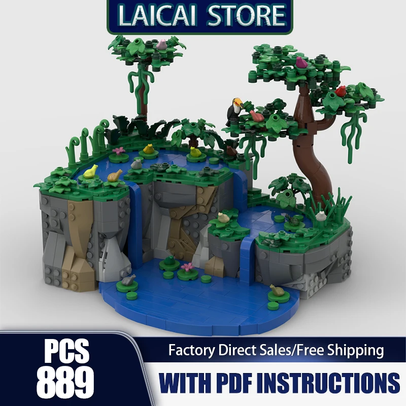 

Модульная городская модель здания Moc Frog Bog Bricks Technology Модульные блоки Подарки Рождественские строительные игрушки Наборы «сделай сам»