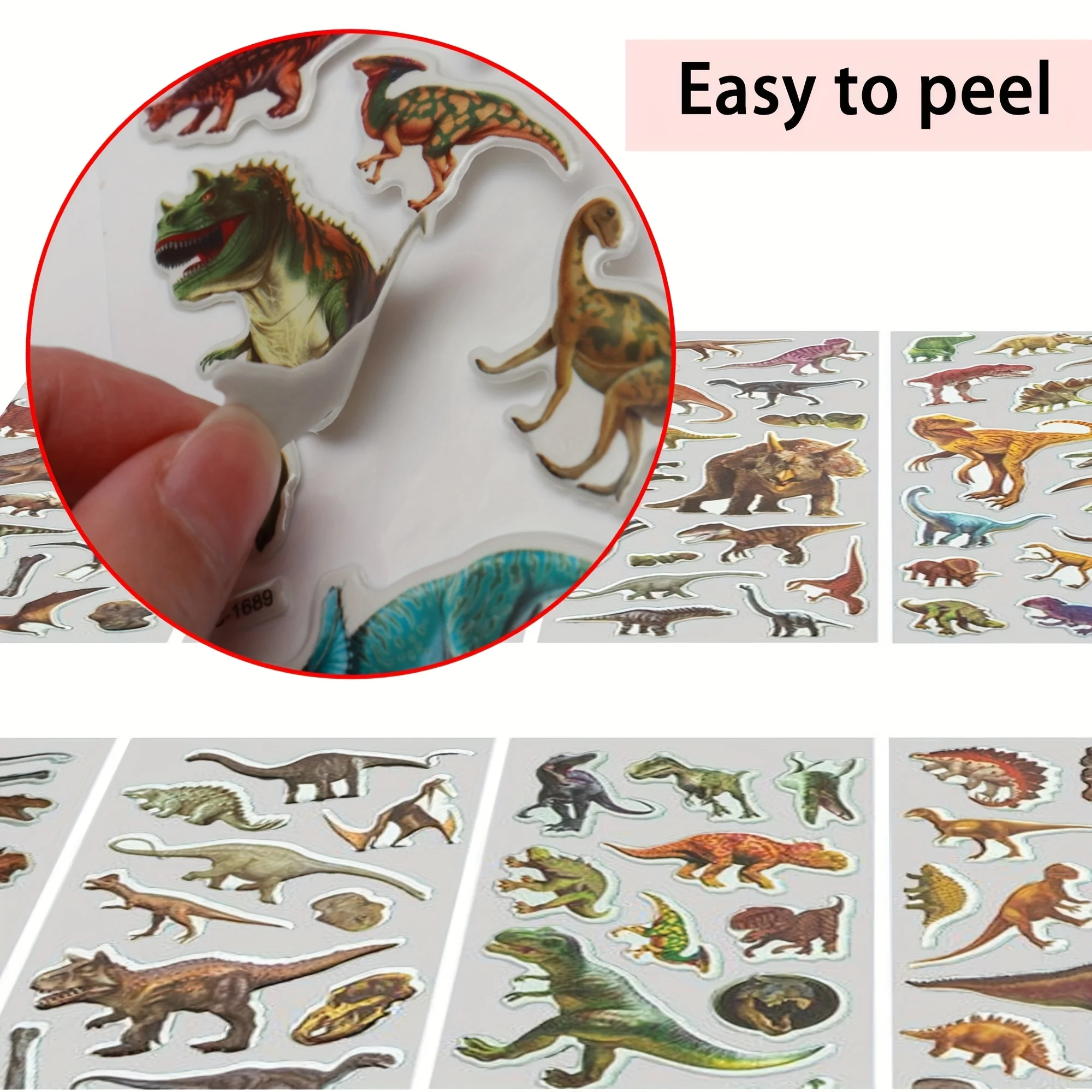 

5 шт. наклейки с динозаврами 3D пухлые наклейки с динозаврами для тематики Юрского периода, сувениры на день рождения, подарки на день рождения, награды, наклейки JXB