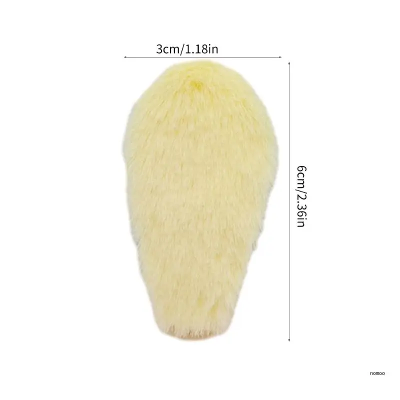 10 Pcs DIY Rabbit Ears Barrettes Plush Furry Ears DIY Hair Clip Bangs Supplies