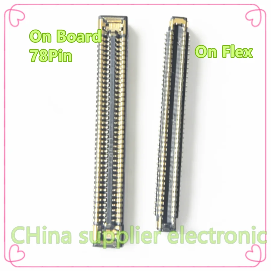 78Pin USB Charging FPC Connector For Samsung A41 A415 A51 A516 A515 A31 A315 A71 A716 A715 F M51 A12 Charger Plug On Board Flex