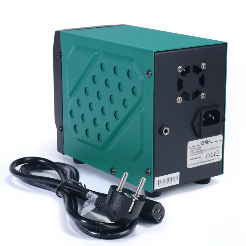 YIHUA 1505D-IV Adjustable LED Display Highly Stable Regulated Voltage High Power Capacity 15V 5A DC Power Supply