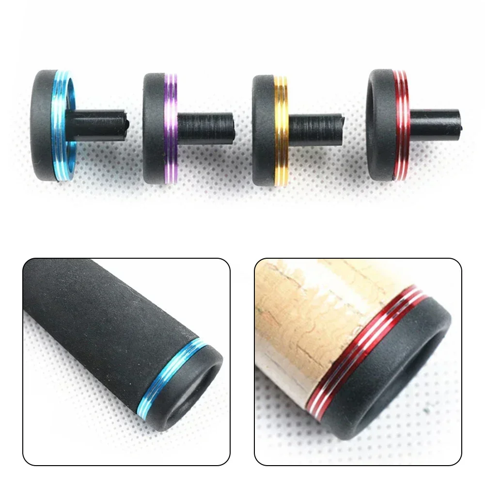

1pcs Cork Rod Butt Cap Fishing Pole Butt Plug Decorative Trim DIY Fishing Rod Building Component Repair Accessories Pesca