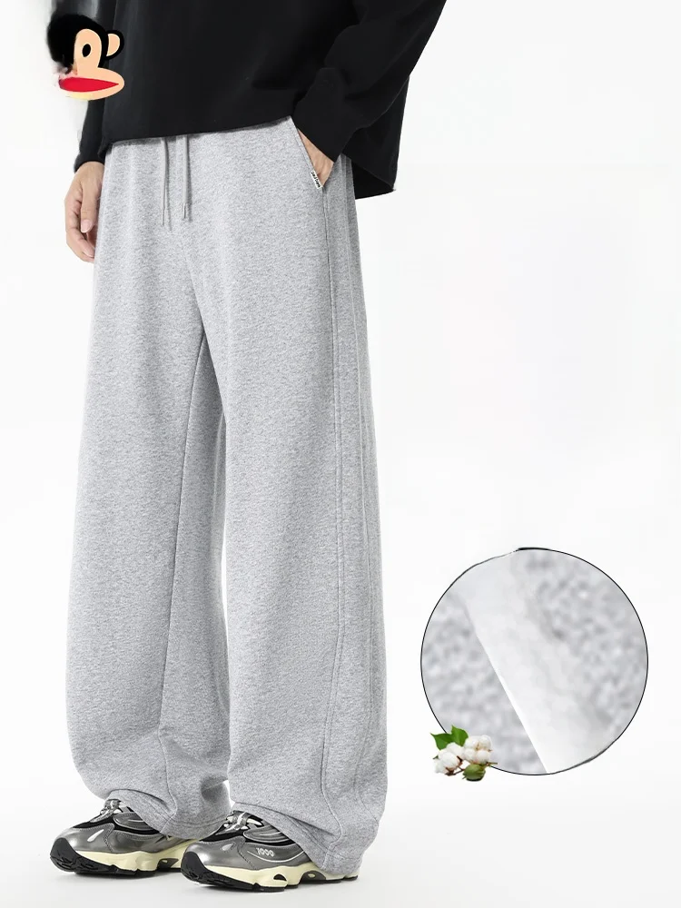 

Мужские повседневные хлопковые спортивные брюки прямого кроя, удобные, износостойкие, не мнущиеся, для весны и осени