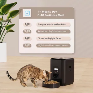 Smart Pet Feeder des Haustiers, langsame Hundefuttermaschine, zeitgesteuerter quantitativer Händler, Katzenbecken 12 Hauptverkäufe intelligentes Essen - №9